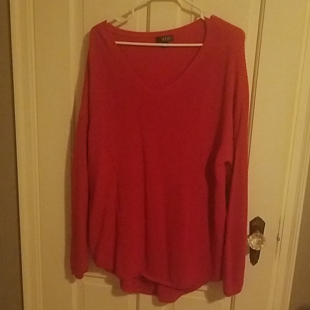 Red sweater